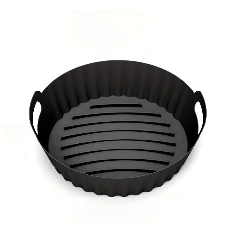 Air Fryer Multifunctional Liner Silicone Home Silicone Air Fryer Accessories Fryer Baking Pan Bread Moulds Baking Utensils