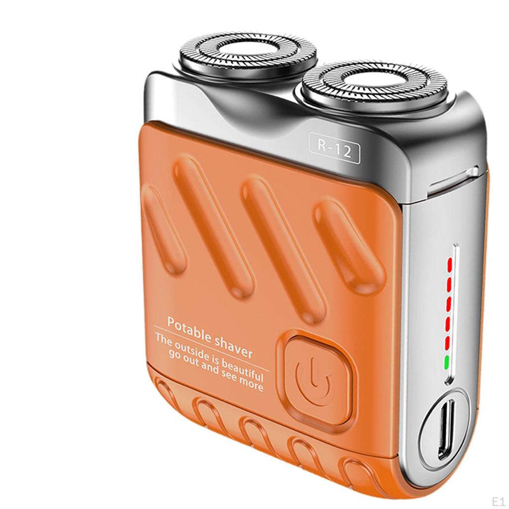 Mini Shaver Easy to Use Beard Razor for Traveling Outdoor Indoor Household