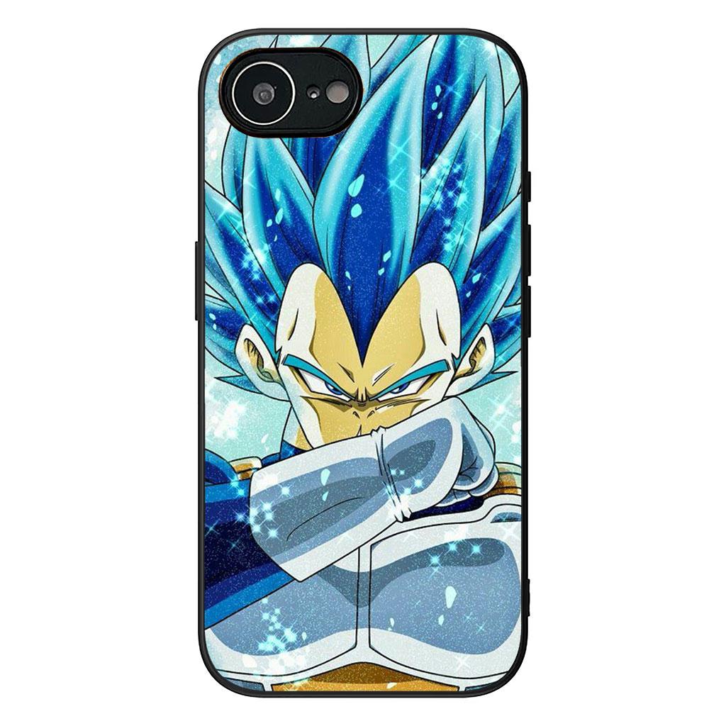 Vegeta Dragon Son Goku Ball Phone Cover Case for Apple iPhone 16 15 14 Plus 13 12 Mini 17 Pro Max + ProMax 16E Air 16+ Casing