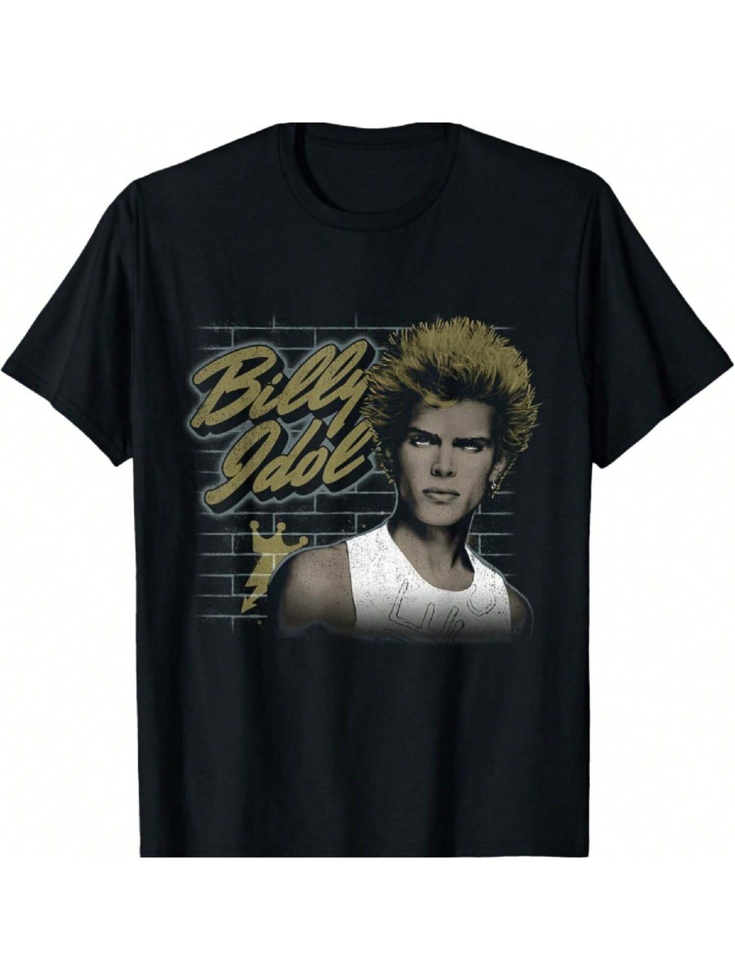 Spiked Hair Portrait T-Shirt S разноцветный