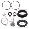 14 Pcs Pool Filtration Accessory Set with Dual Split Hose Valve & Drain Cap Enhance For Intex Pool Maintenance