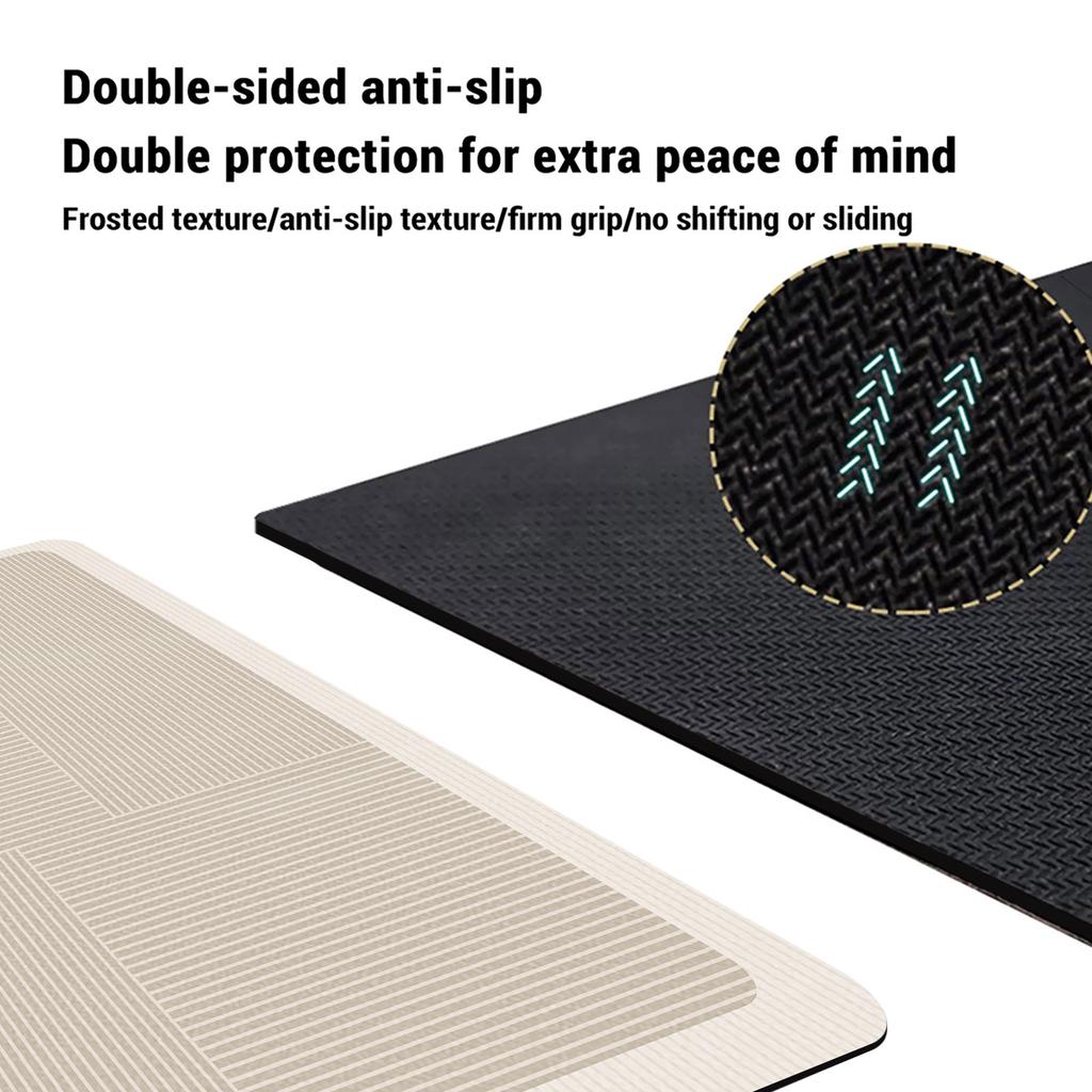 Luxury Diotomite Bathroom Mat Absorbent Shower Foot Mats Anti-slip Quick Dry Bath Rugs Toilet Carpet Doormat Washable