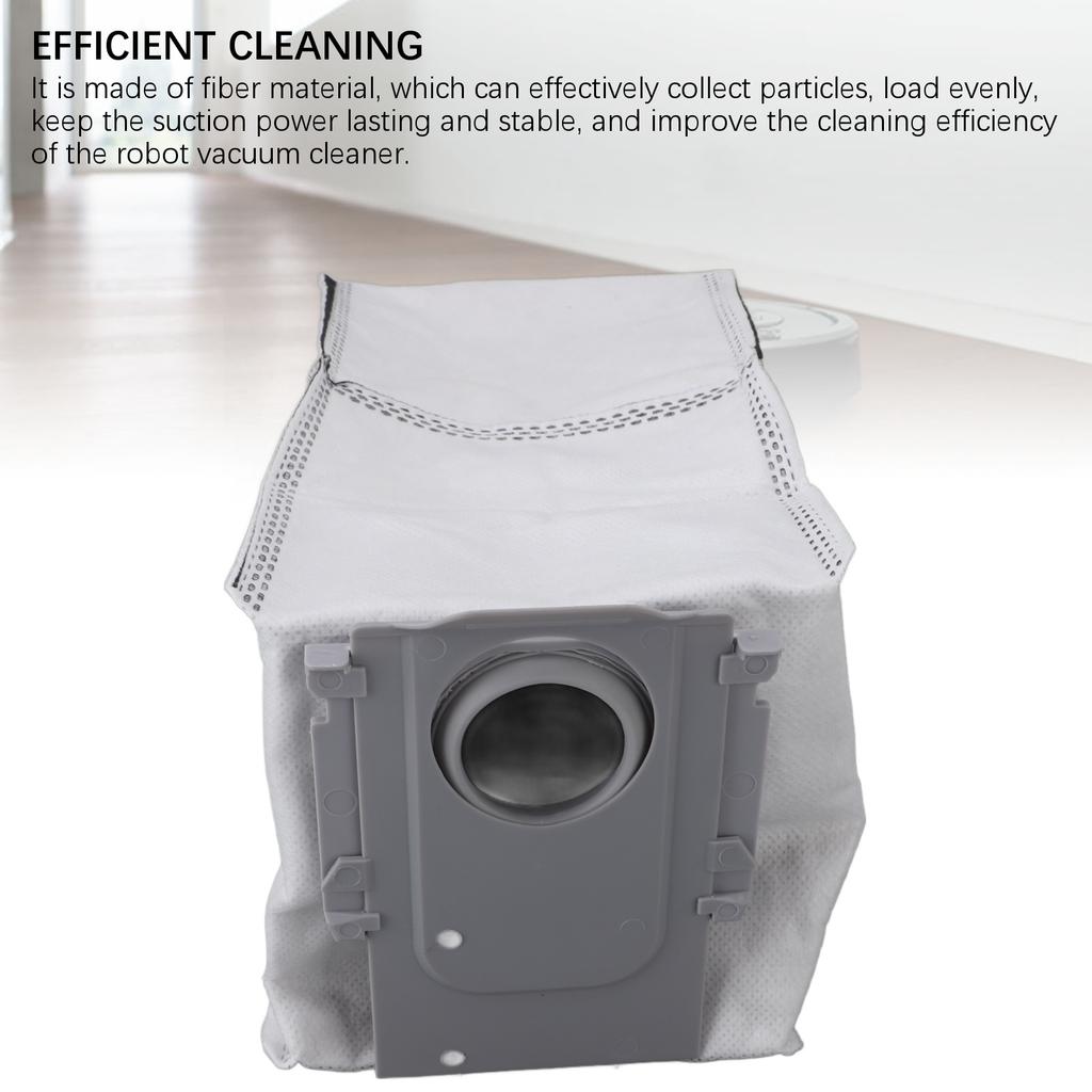 10pcs Robot Vacuum Cleaner Dust Bag Effective Filtration Dust Collection Bag for Q Revo