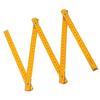 2pcs Five Fold Design Folding Yard Stick Portable Design Folding Measuring Stick  For Carpenter