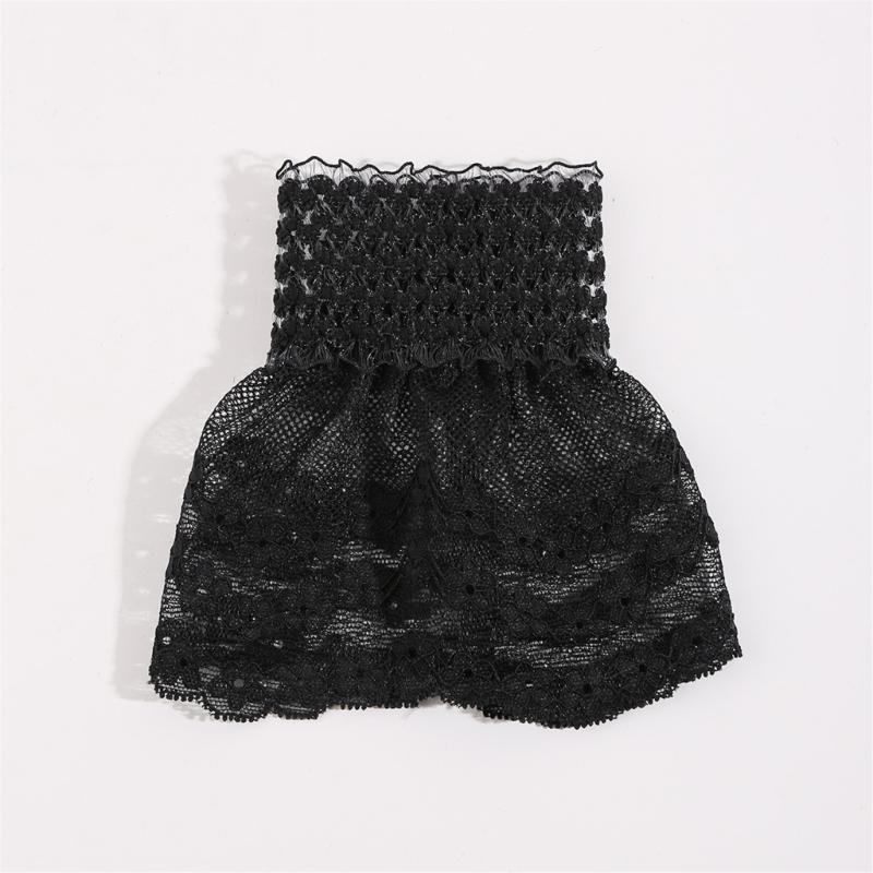 3D Lace Design Detachable Arm Sleeve Fingerless Hand Sleeve for Stylish Outfits Cosplay Event Daily Fashion Wear Comfort