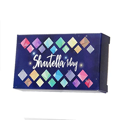 

(All Cosplay Colors Available) Shutella 1-Day Assist ChouChou Colored Contact Lenses [6 Lenses per Box] Available with or without Prescription, 14.5mm