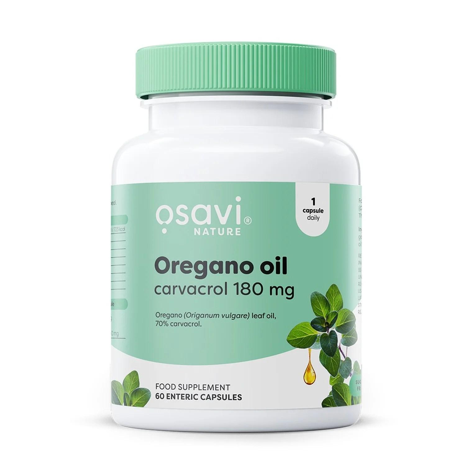 Osavi Oregano Oil Carvacrol 180Mg Capsules 60 Capsules - Image 7