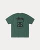 Stussy Stock Link Tee Pigment Dyed Pine