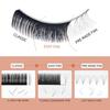 Damman 1 box of 12 rows of easy-fan eyelash extensions, 8-15mm, automatic fan-shaped eyelashes, 0.05/0.07 C/D curvature, easy-blooming eyelashes.