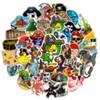 10 30 50Pcs Pirate Cartoon Stickers Graffiti Luggage Motorcycle Laptop Phone Car Waterproof Decoration Cool Kids Sticker Toys