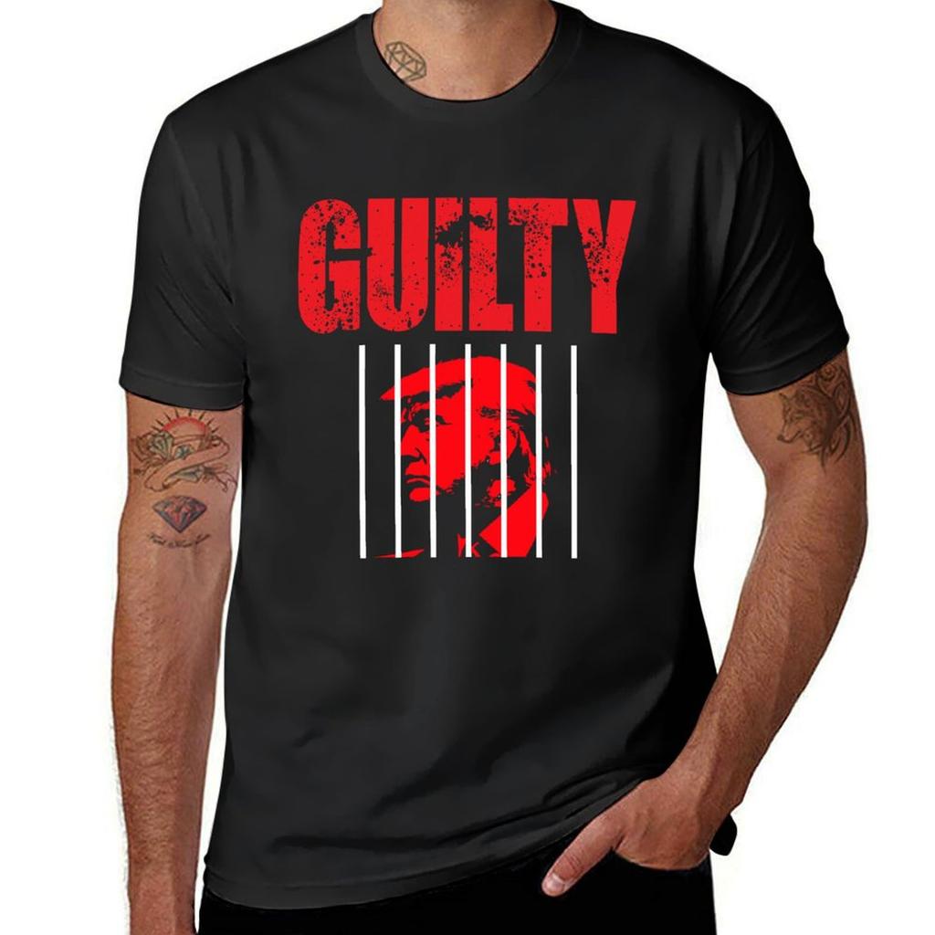 Guilty Tshirt Vintage Clothes Kawaii Clothes Boys Animal Print Unisexs T Shirts Casual Stylish