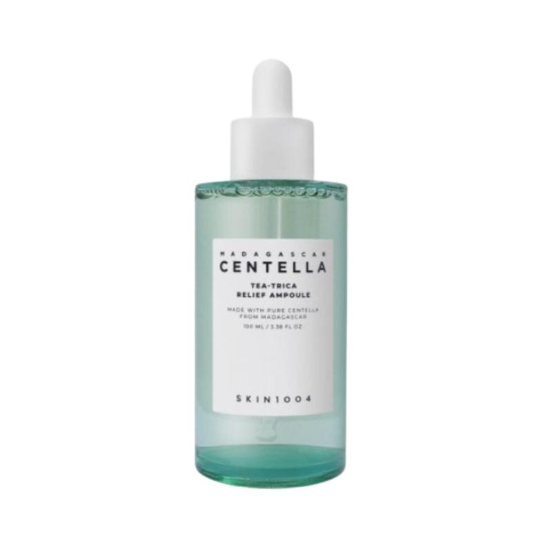 

SKIN1004 Madagascar Centella Tea-Trica Relief Ampoule 100ml – Soothing & Sebum-Control CICA Serum for Acne-Prone Skin