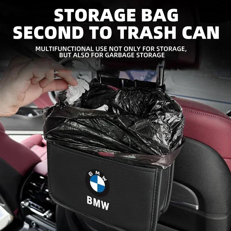 2025 Car For BMW Car Seat Organizer Multifunctional Back Multi Pocket Storage Bag for Bmw Performance E46 E90 E60 F10 F30 E39 E3