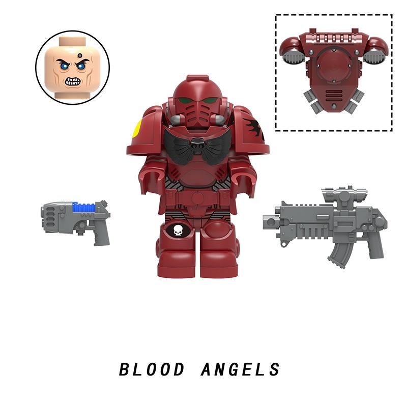 

Конструктор 40000 Кровавые Ангелы Имперские Кулаки Собранная Игрушка Пазл Blood Angels