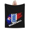 French Flag Basketball Team France Custom Comfortable Party An UltraSoft Micro Fleece Blanket