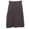 Made In Italy Overall Handle Knee Length Skirt 38 Black Women Used