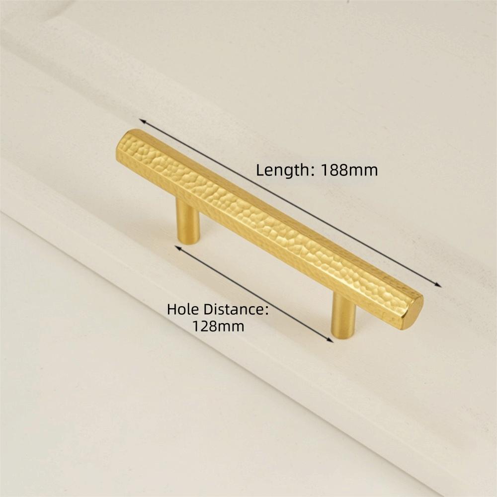 Solid Brass Material Cabinet Handles Long Handle Wardrobe Handles Wardrobe Door