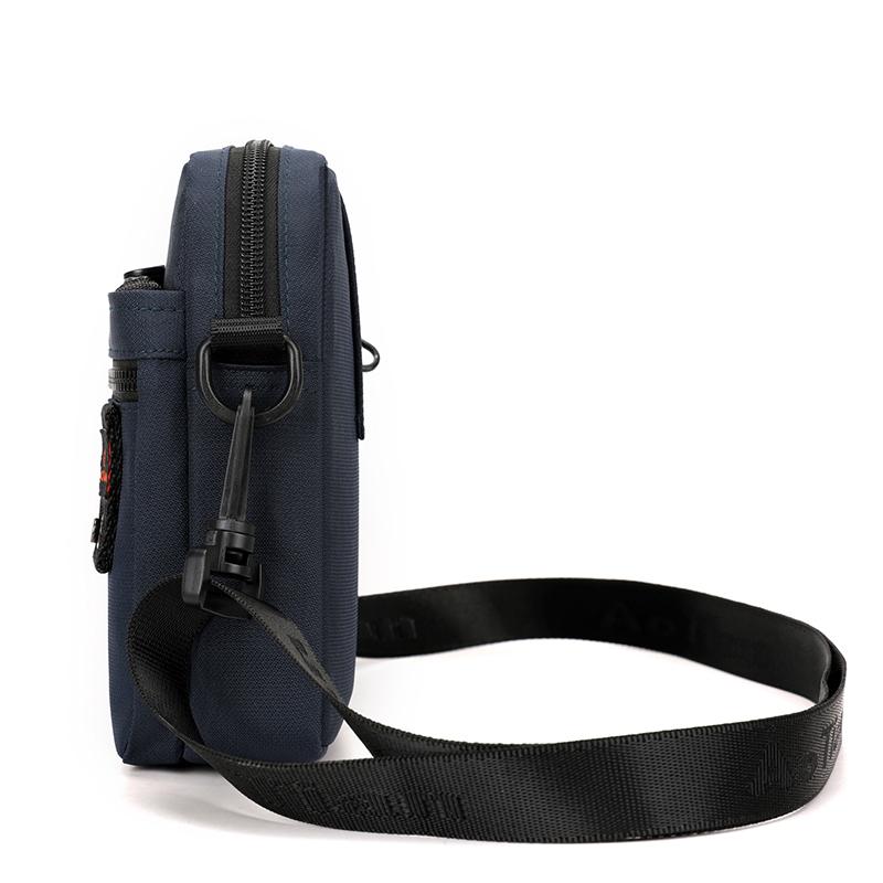 Mini Mobile Phone Bag Men's Shoulder Crossbody Bag Oxford Waist Bag