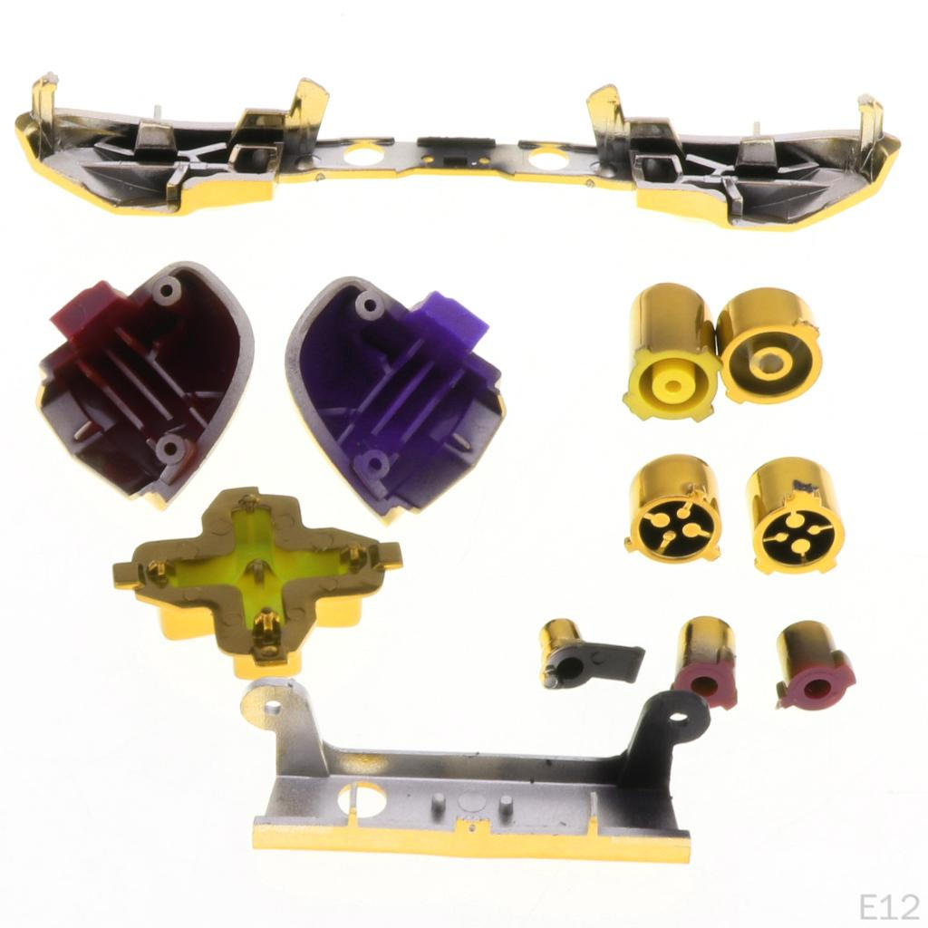 Kit de réparation de pare-chocs et de boutons pour manette