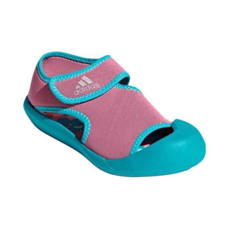 adidas Altaventure Synthetic Leather Slip Resistant Children's Sandals Pink Blue Children Aged 3 7 Years Old BY2237