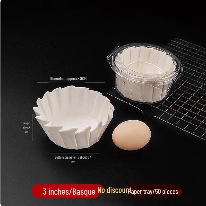 Basque Soufflé Cake Paper Molds
