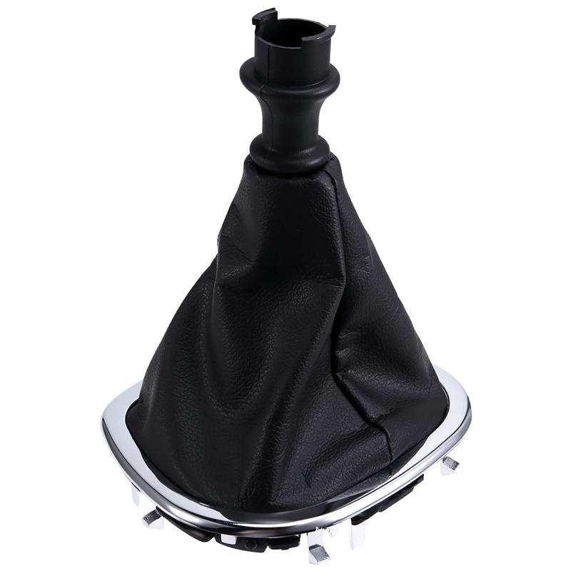 A03Z-Car Shift Knob Dustproof Boot Gear Lever PU Leather Protective Cover For Renault Trafic III Opel Vivaro Fiat Talento