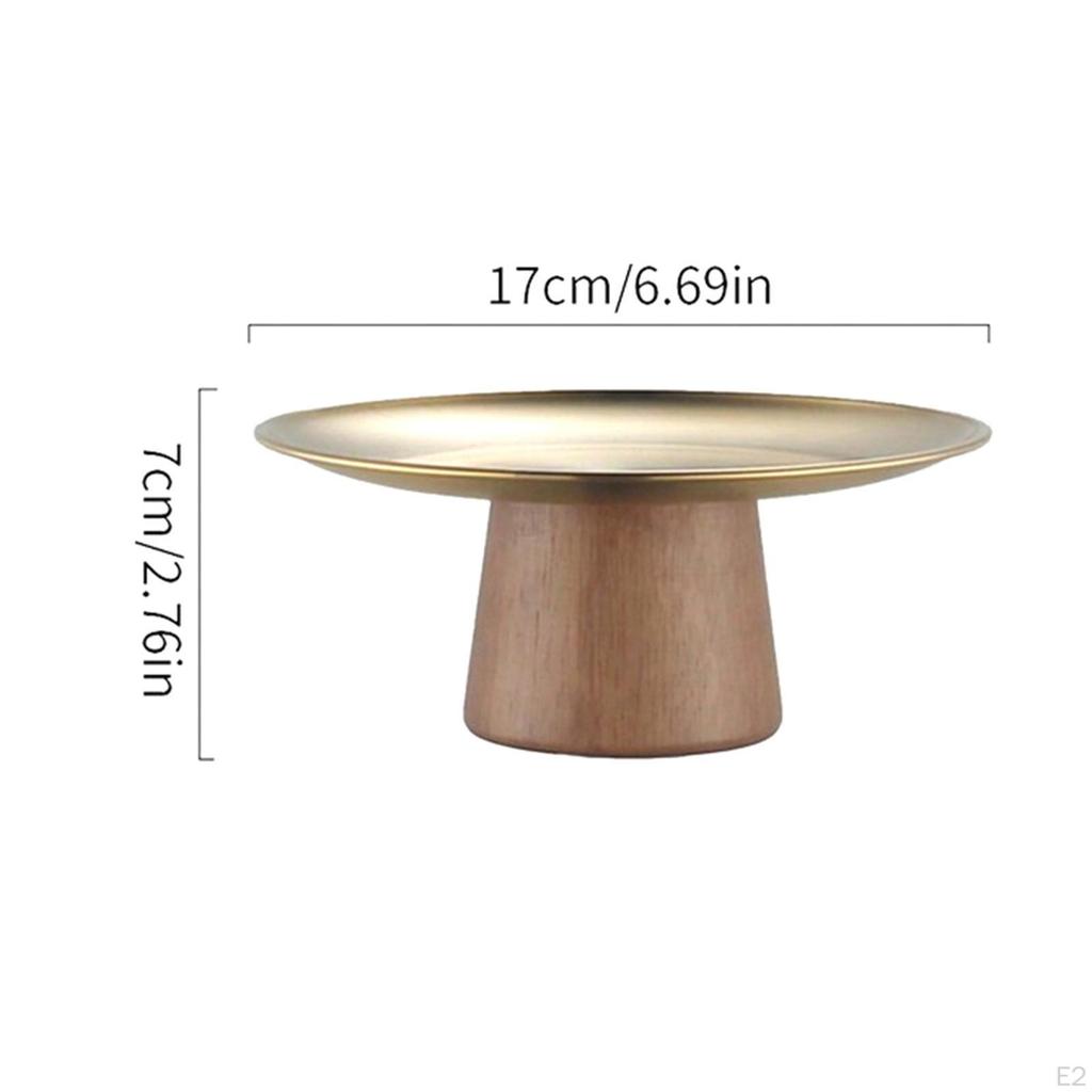 Kuchenständer für Dessertteller Hochfüßige Präsentation von Früchten und Snacks Veranstaltungen