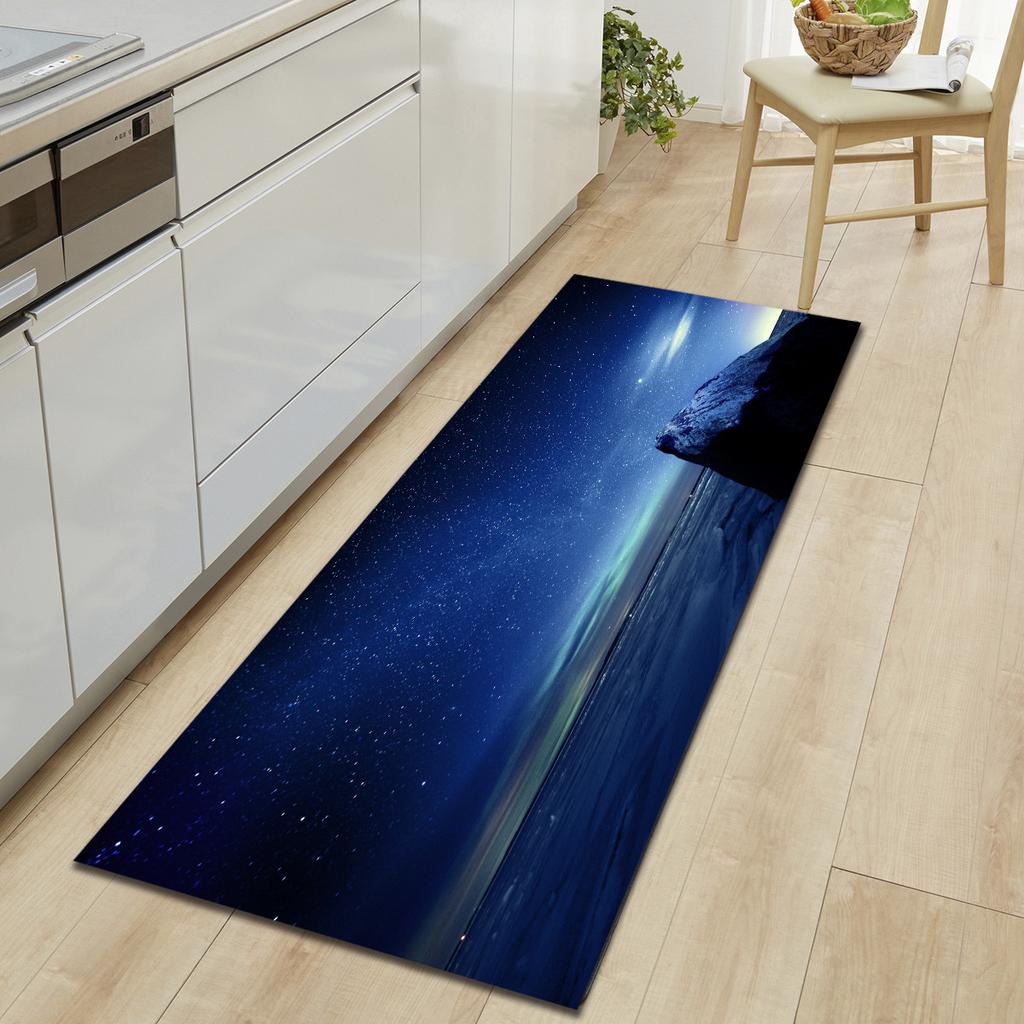 Kitchen Sand Wardrobe Shoe Cabinet Long Floor Mat