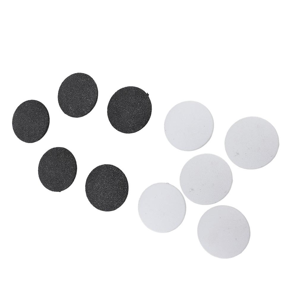 10PCS Electric Foot Grinder Heads Callus Remover Sanding Disc Exfoliating Sandpaper Disk Black Offwhite