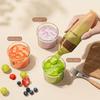 Squeezing Milk Feeding Bottle High Temperature Resistance Food Supplement Bottle  Rice/Powder