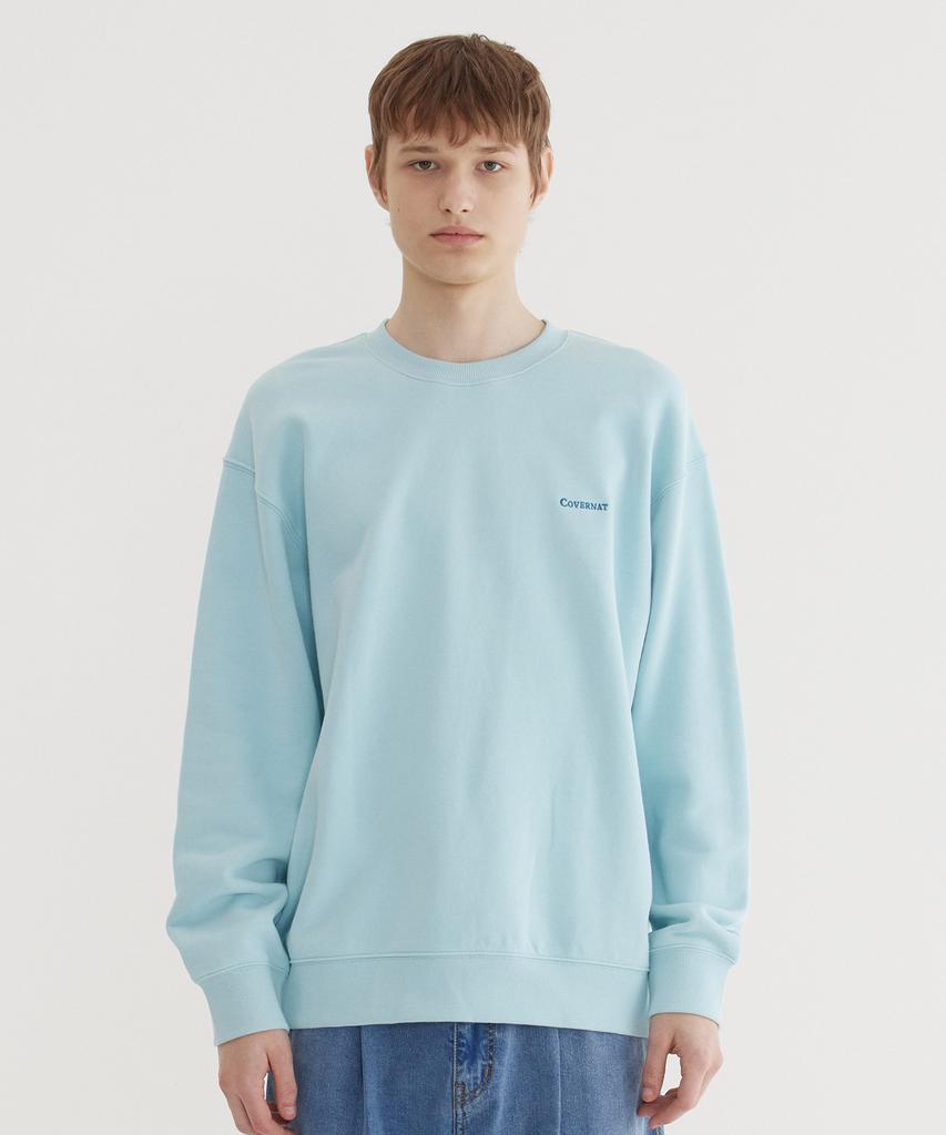 COVERNAT Small Authentic Sweatshirt Sky Blue