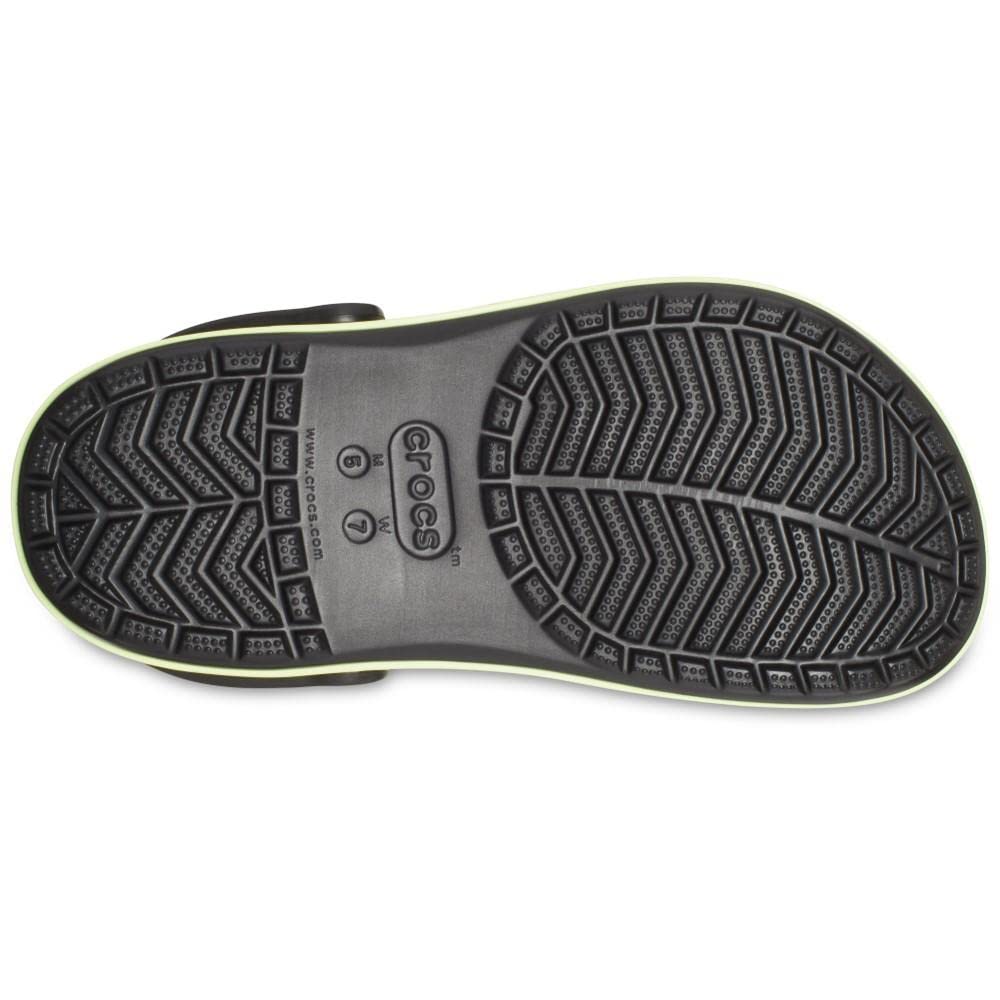 Crocs Unisex Bayaband Sport Band Clog 28cm Sandals, Black/Multi,