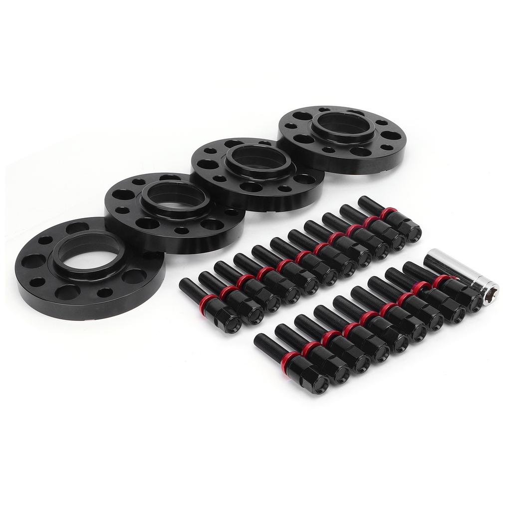 4PCS 20mm Hub Centric Wheel Spacers Kit Replacement for F Series F30 F32 F33 F80Black