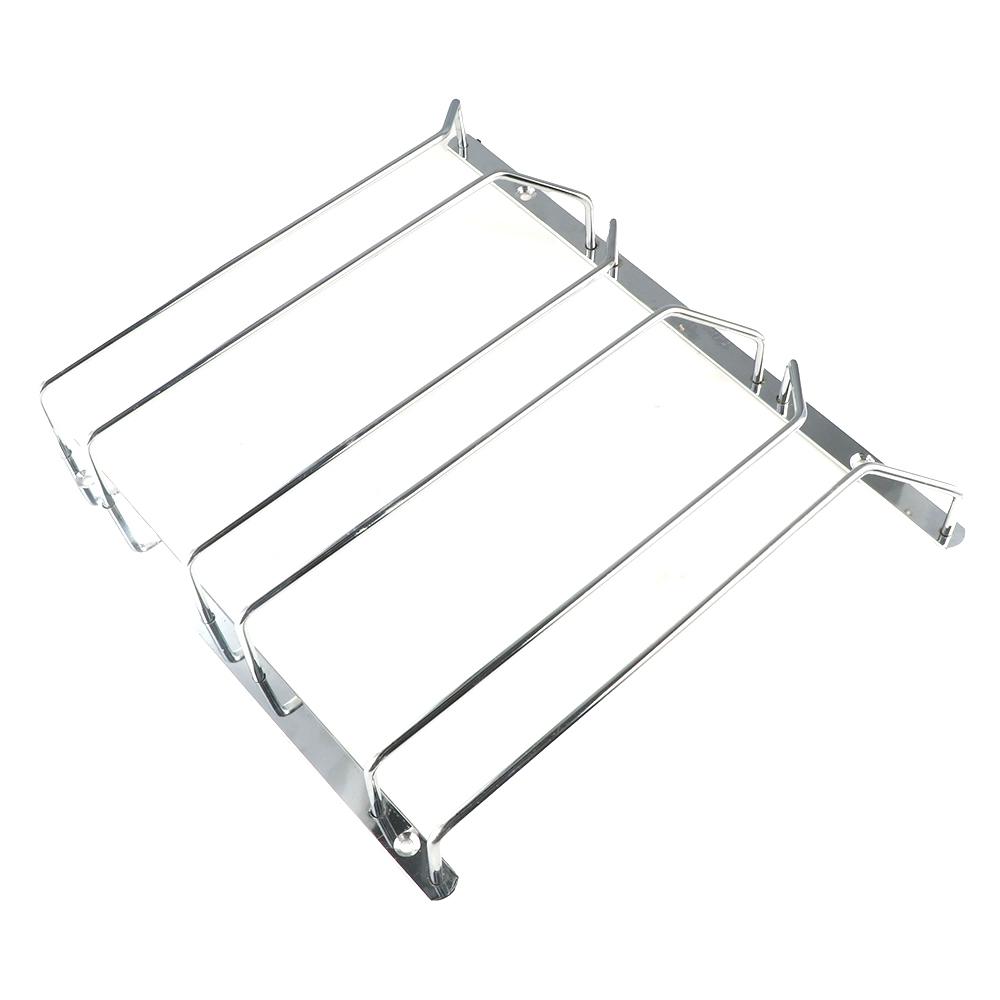 Row Wall Hanging Double Row Bar Accessories Wine Glass Rack Glass Holder Wine Rack Goblet Holder