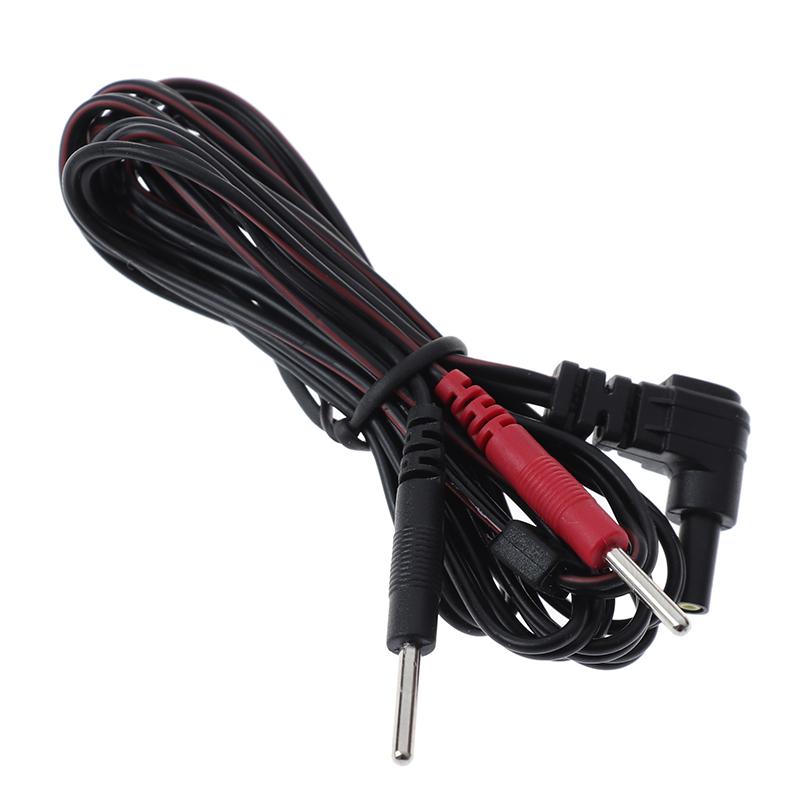 Replacement Electrode Lead Wires Standard Pin Connection Cables 2Mm For Massage