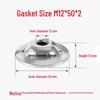 304 Stainless Steel Washer Set: Bowl Mat Gasket, Straw Hat Washer, Horn Foot Cup, Floor Sleeve, Recessed Screw Decoration
