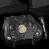 1 Pair Retro Punk Style Saddlebag Motorcycle Tool Bag Waterproof Travel Luggage Storage Bag Motorbike Over Saddles Bags