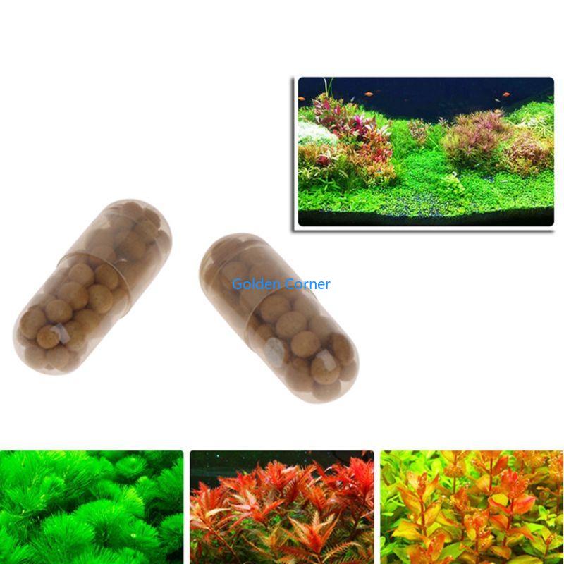 E15D Aquarium Dünger für lebende Pflanzen Wurzel Tabs Menge 40 Kapseln für Wasserpflanzen