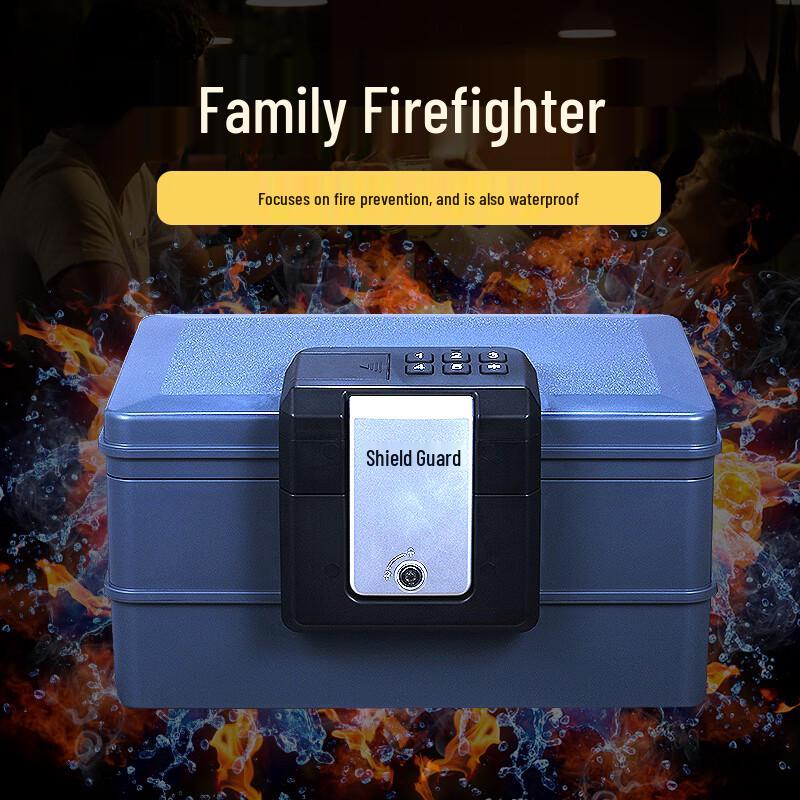 Shield UL Certified Fireproof Waterproof Portable Safe