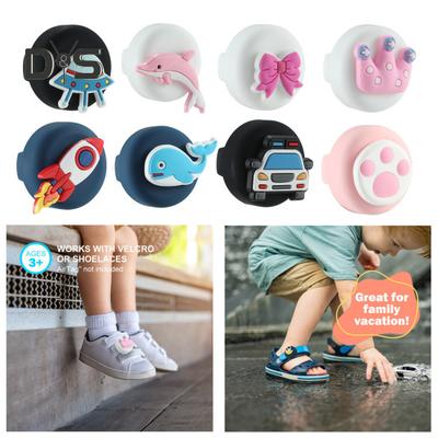 Funda Protectora de Silicona Protector de Rastreador a Prueba de Golpes Resistente a Impactos Lindo Dibujo Animado Impermeable Soporte para Rastreador GPS para AirTag
