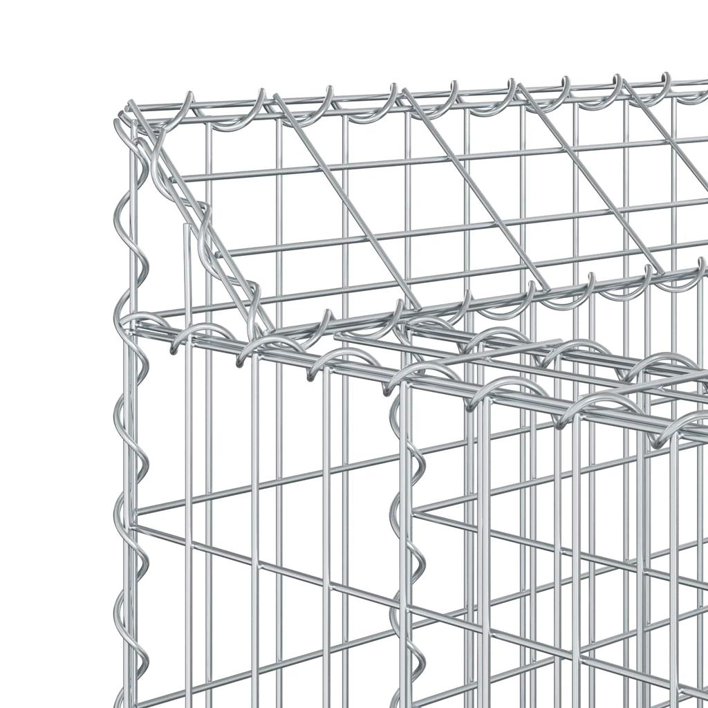 Gabion Raised Bed Silver