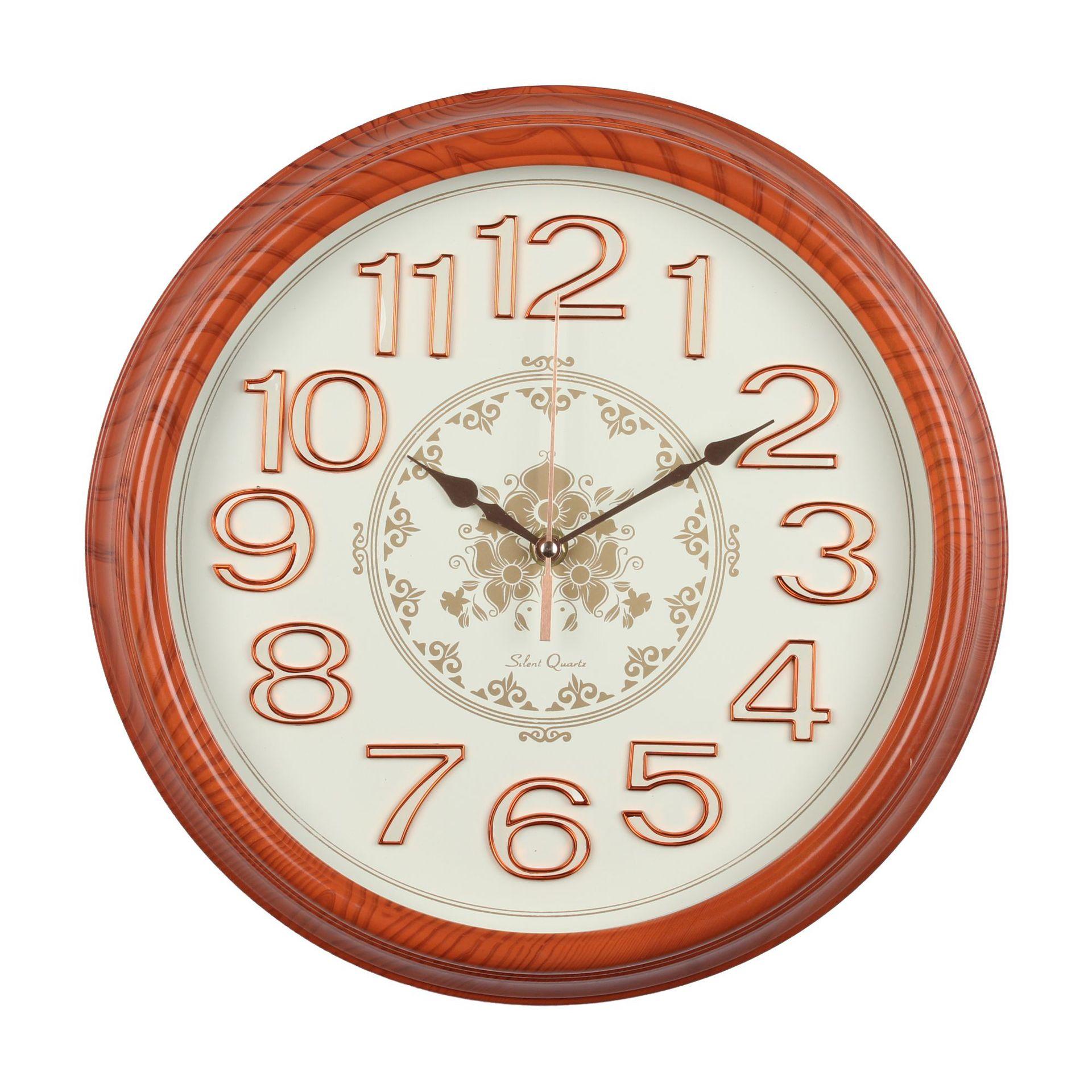

Luminous Plastic Wall Clock Quartz Clock Bedroom Living Room Wall Clock Simple Clock Light