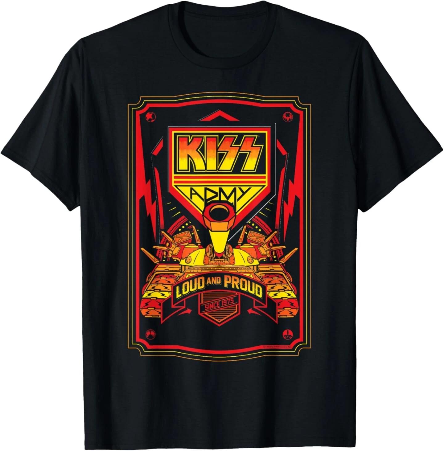 

KISS - KISS Army, Loud & Proud T-Shirt Tops tees 3XL