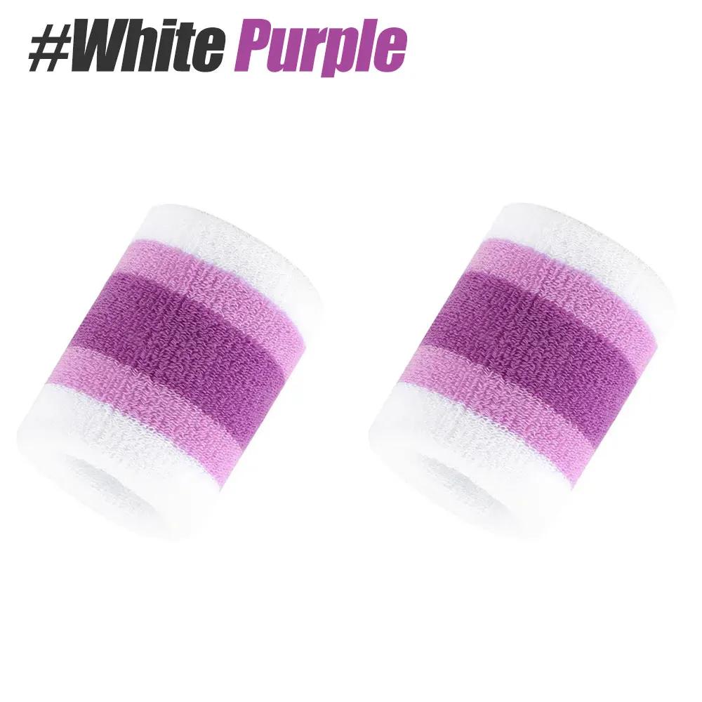 

Durable And Safe 1 Pair Wrist Sweatbands Tennis Wrist Bands Absorbent Sweat Band For Men And Women Professional Breathable Cotton Sweatbands