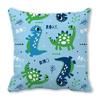 Office Sofa Car Cushion Cover Luxury Home Decoration Pillow Cover Cute Cartoon Little Dinosaur Animal Pattern