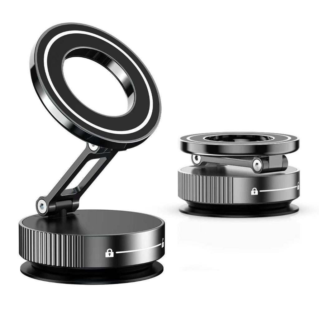 Foldable Zinc Alloy Magnetic Phone Holder for Car - K11 Model