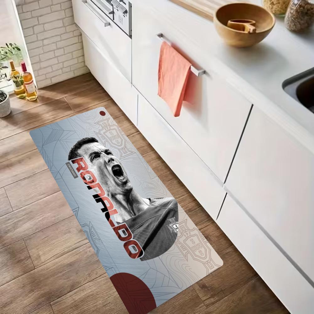 Cristiano Ronaldo Kitchen Carpet Nonslip Floor Mat Ideal For Indoor And Outdoor Entryway Door Mat Laundry Room Bathroom Foot Mat