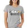 Peanuts Snoopy Woodstock Street Art Logo Lazy Dog Classic Official Women's T-Shirt