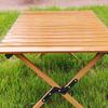 Portable Outdoor Carbon Steel Folding Table for Camping and Picnics