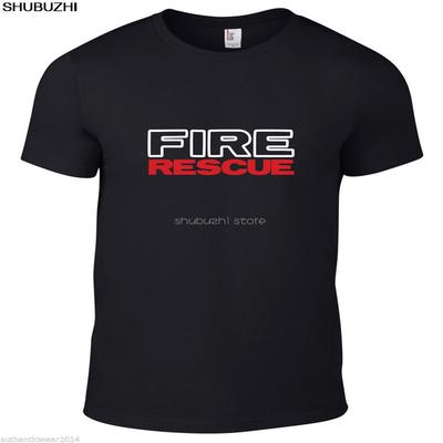 FIRE RESCUE FIRE SERVICES RETRO T SHIRT SIZES 5 GOOD QUALITY Casual Pride T Shirt Men Unisex New Fashion Tshirt Loose Sbz6477